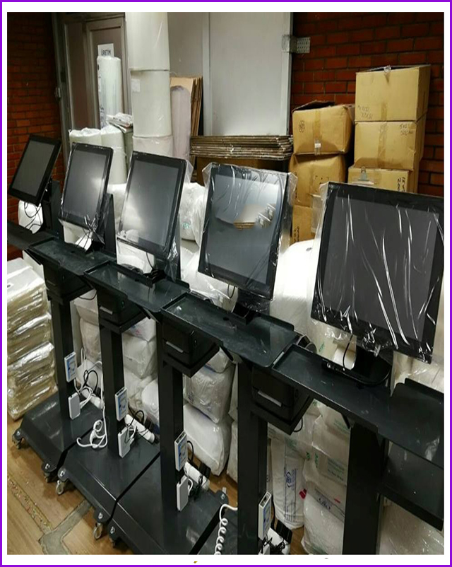 Fabrikalar için ahtapot kiosk